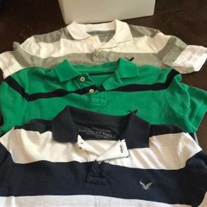 3 American Eagle Polo bundle